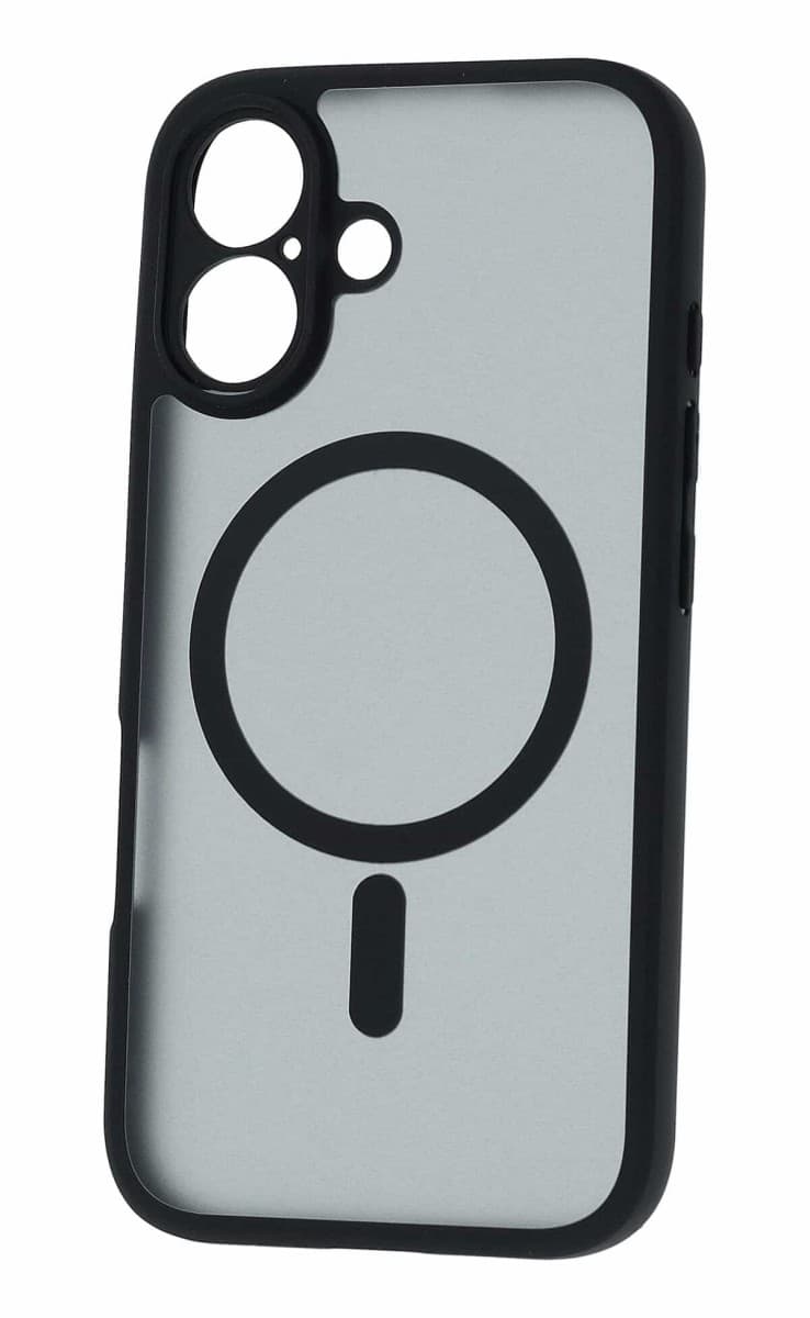 Zadní kryt Full Matte Mag Cover pro iPhone 16 Plus black