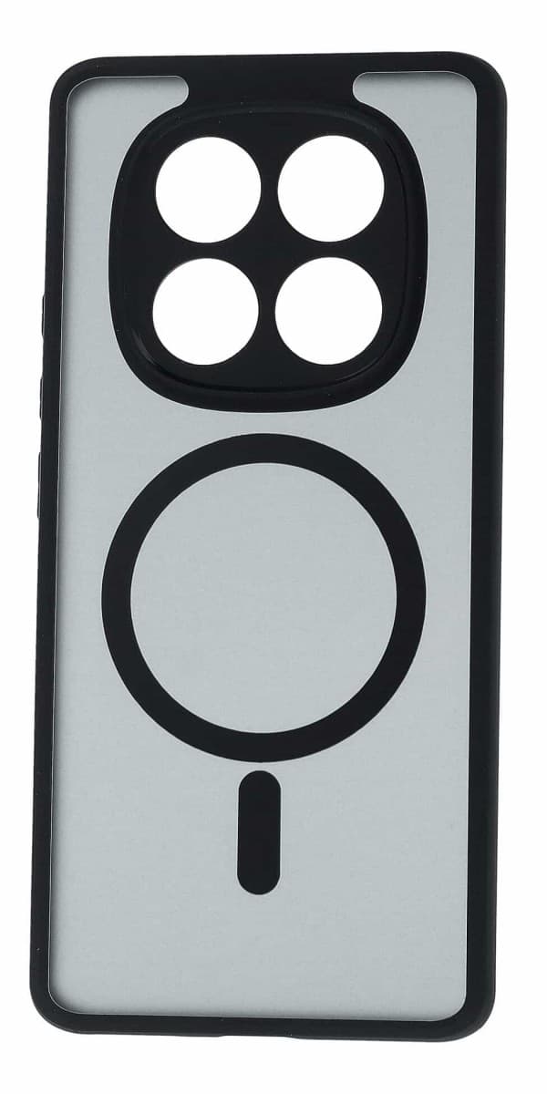 Zadní kryt Full Matte Mag Cover pro Xiaomi Redmi Note 14 Pro 4G black