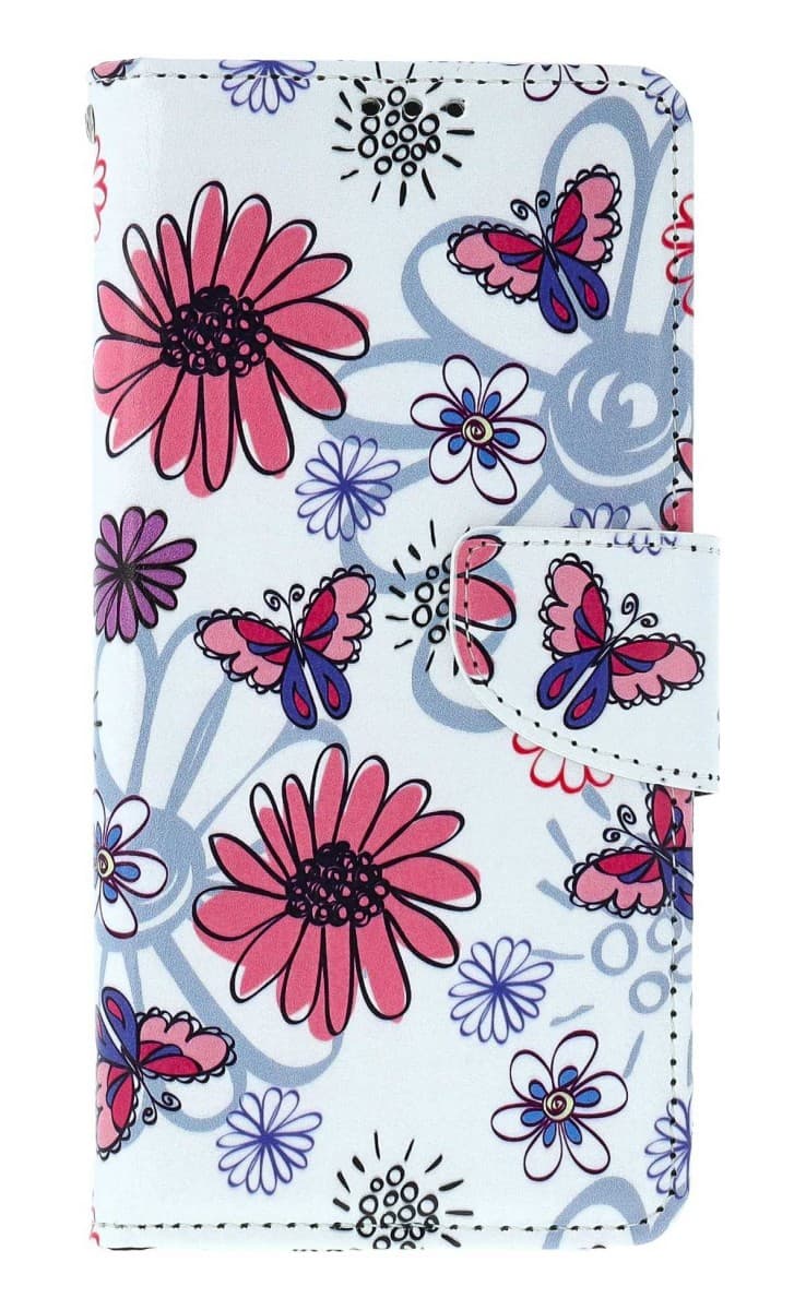 Pouzdro TopQ Xiaomi Redmi Note 13 Pro knížkové Flowers 130173 - náhled 1
