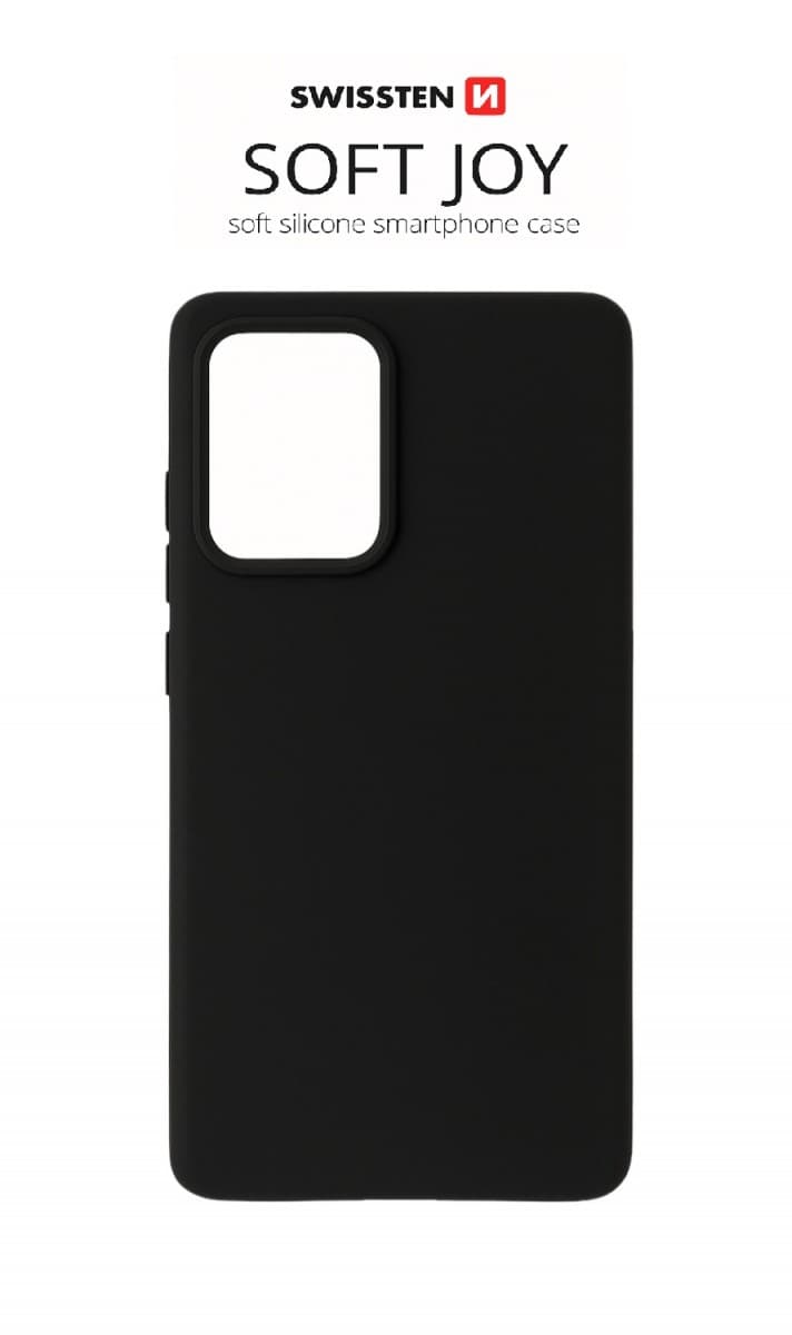 Zadní kryt Swissten Soft Joy pro Xiaomi Redmi Note 13 Pro černý
