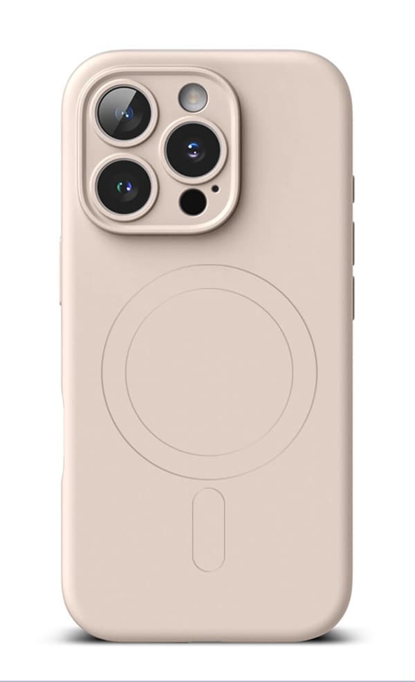 Kryt TopQ iPhone 16 Pro s MagSafe světle růžový 130218