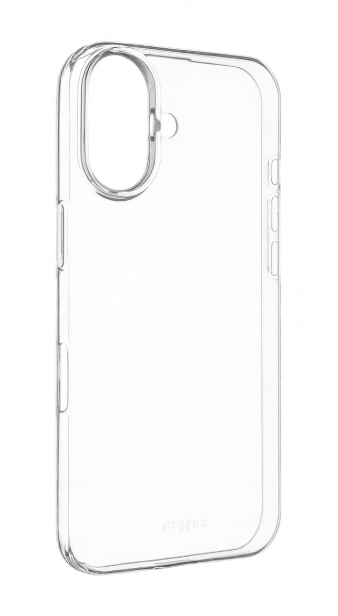 Ultratenký TPU gelový kryt FIXED Story Slim pro Apple iPhone 17, 0,6 mm, čirý