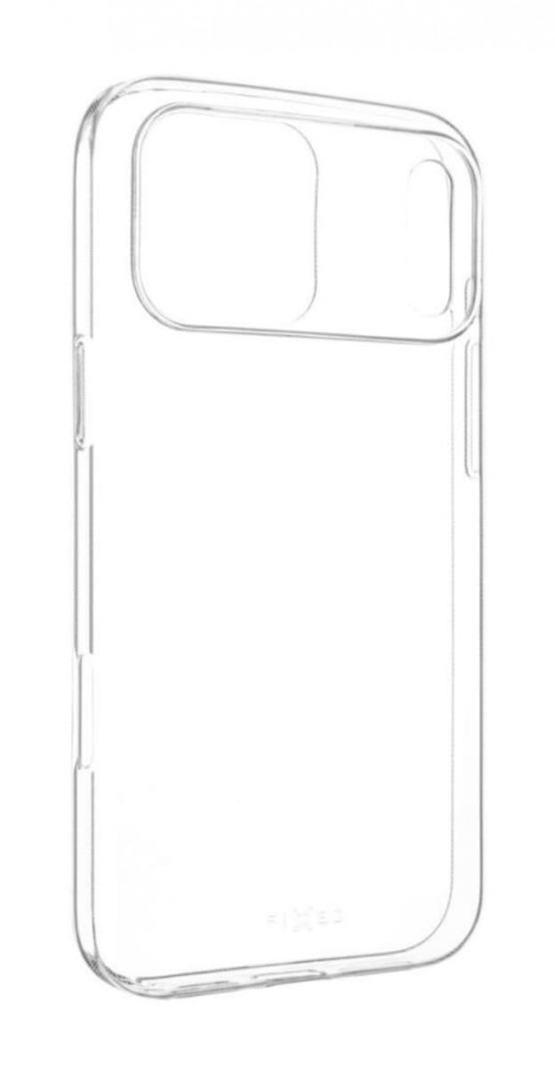 Ultratenký TPU gelový kryt FIXED Story Slim pro Apple iPhone 17 Pro Max, 0,6 mm, čirý