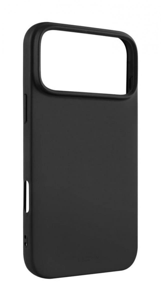 Zadní pogumovaný kryt FIXED Story pro Apple iPhone 17 Pro Max, černý