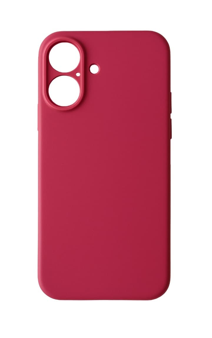 Zadní kryt Silicone Lite na iPhone 16 vínový
