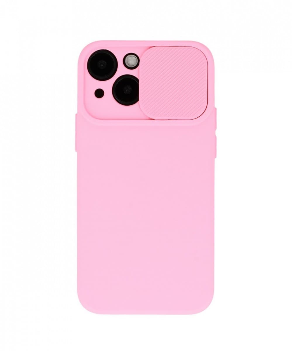 Camshield Soft pro Iphone 13 Světle růžová - náhled 1