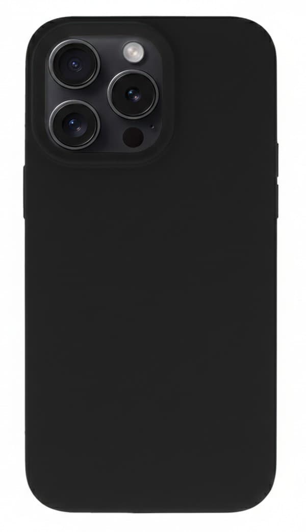 Zadní kryt Silicone Lite na iPhone 16 Pro Max černý
