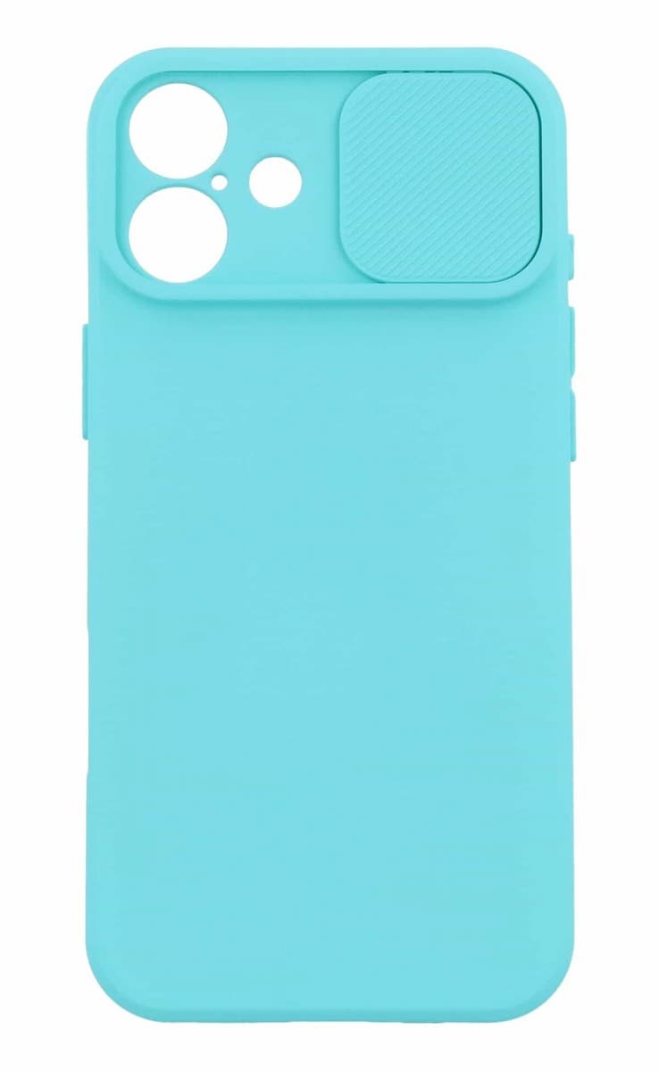 Zadní kryt Camshield Soft na iPhone 16 mentolový