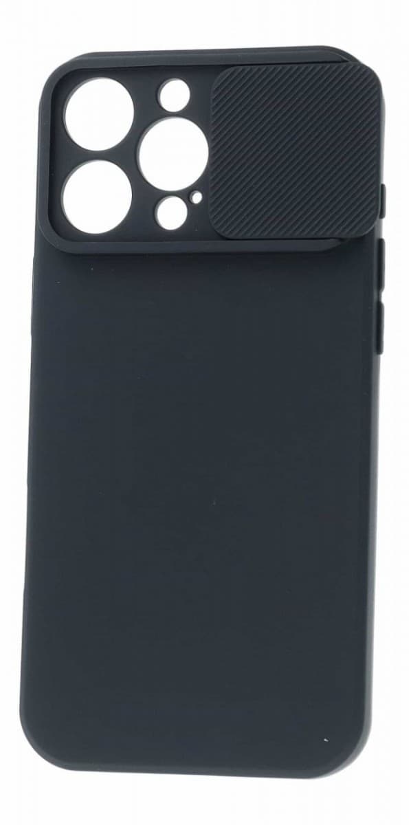 Zadní kryt Camshield Soft na iPhone 16 Pro černý