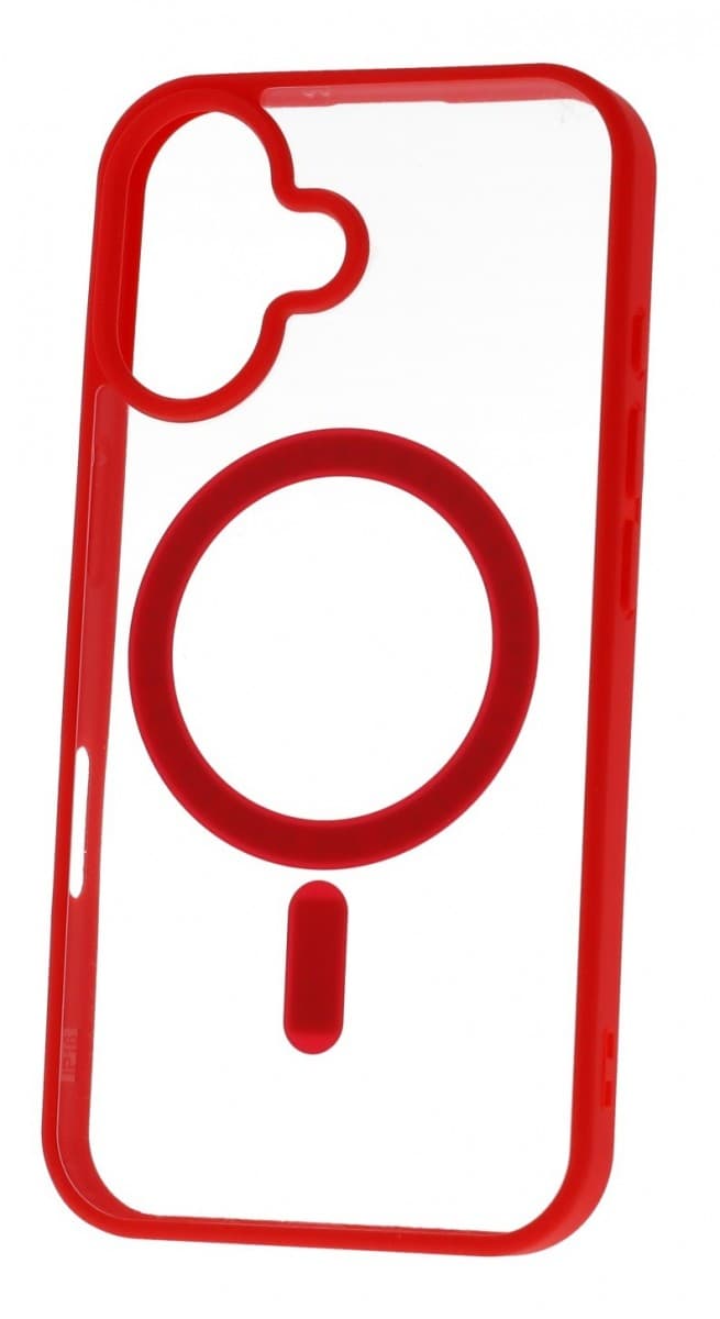 Zadní kryt Acrylic Color MagSafe pro iPhone 16 Plus červený