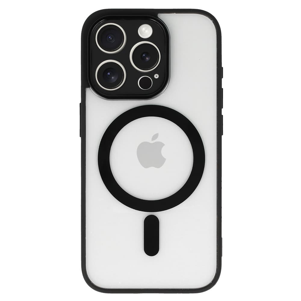 Zadní kryt Acrylic Color MagSafe pro iPhone 16 Pro Max černý - náhled 1
