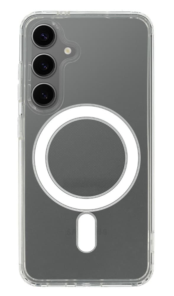 Zadní kryt Acrylic Magsafe pro Samsung S24 FE transparentní