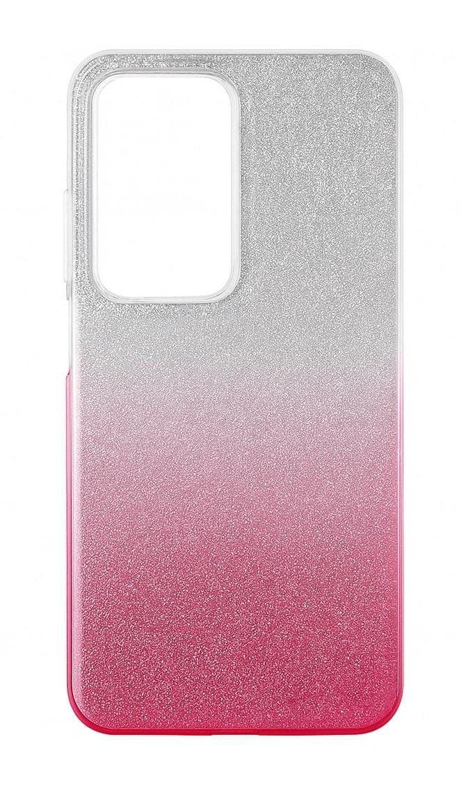 Kryt TopQ Xiaomi Redmi 15 glitter stříbrno-růžový 170497
