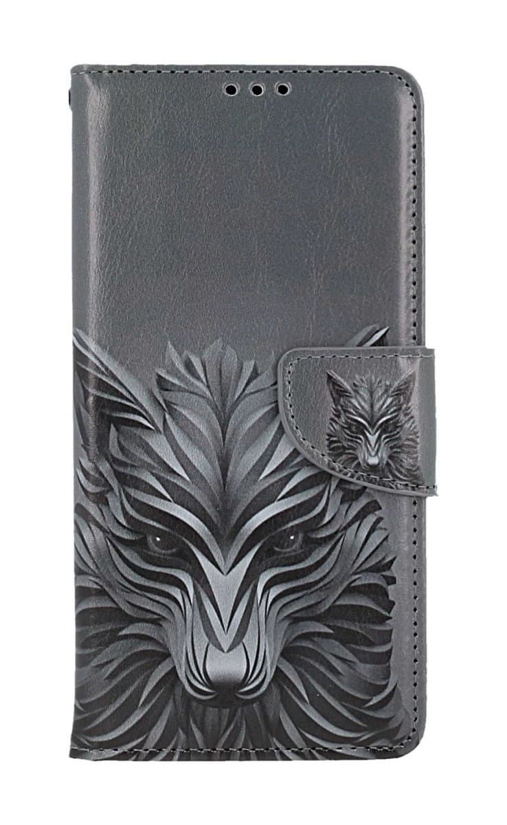 Kryt TopQ Xiaomi Redmi Note 9 knížkový Vlk 50610 - náhled 1