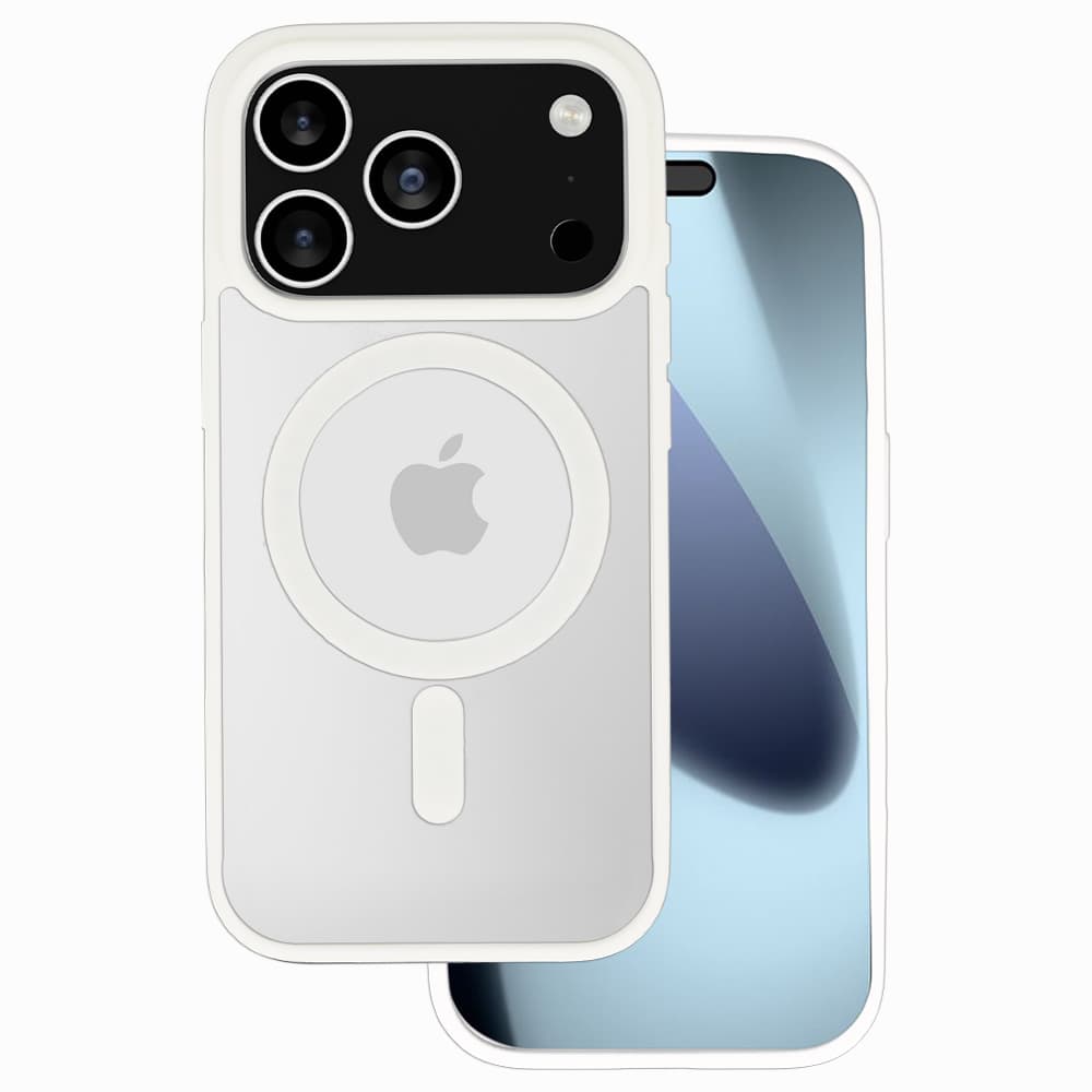 Zadní kryt Acrylic Color Magsafe pro iPhone 17 Pro white