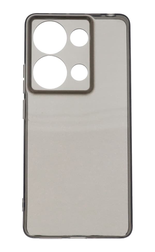 Kryt TopQ Box Premium Xiaomi Redmi Note 13 Pro průhledný černý 130842