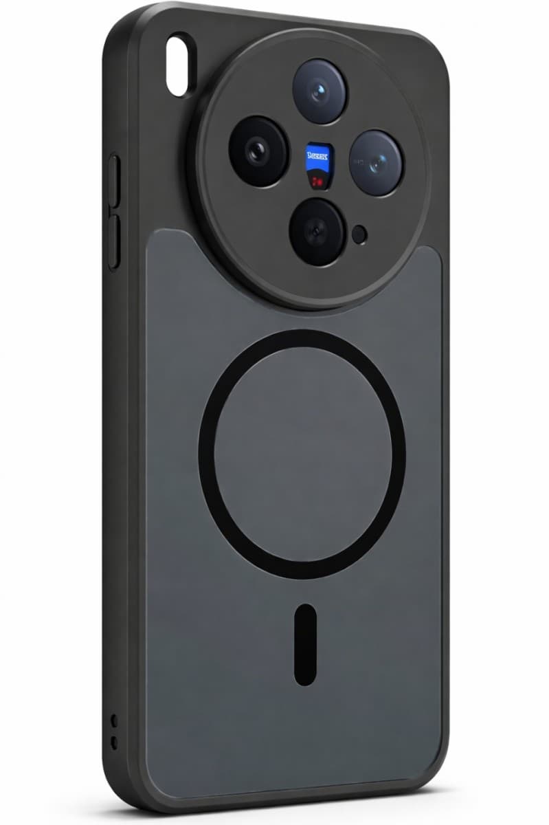Kryt Full Matte Mag Cover pro Vivo X300 černý