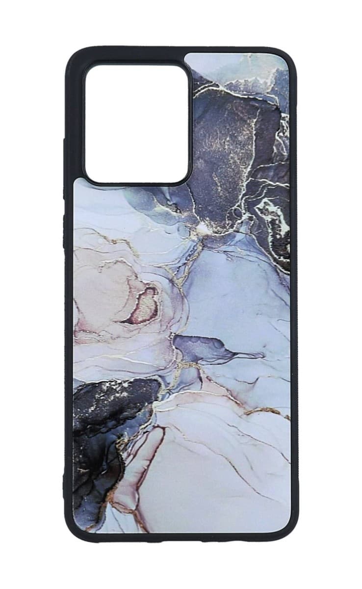 Kryt TopQ Marble Motorola Moto G84 5G pevný Smoky Color 121029