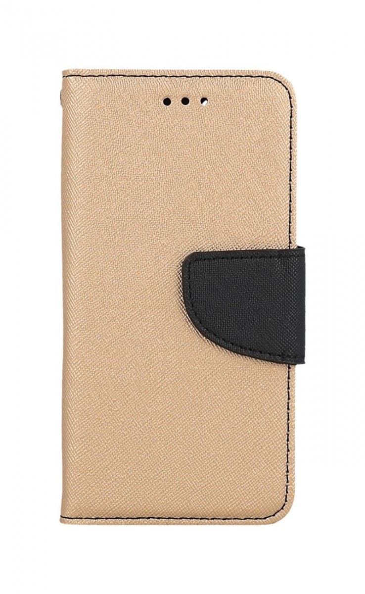 Pouzdro TopQ iPhone SE 2022 knížkové zlaté 71035 - náhled 1