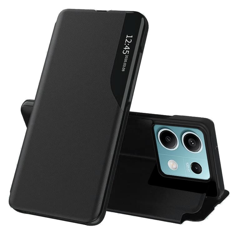 Pouzdro TopQ Xiaomi Redmi Note 13 Smart View knížkové černé 121161 - náhled 1