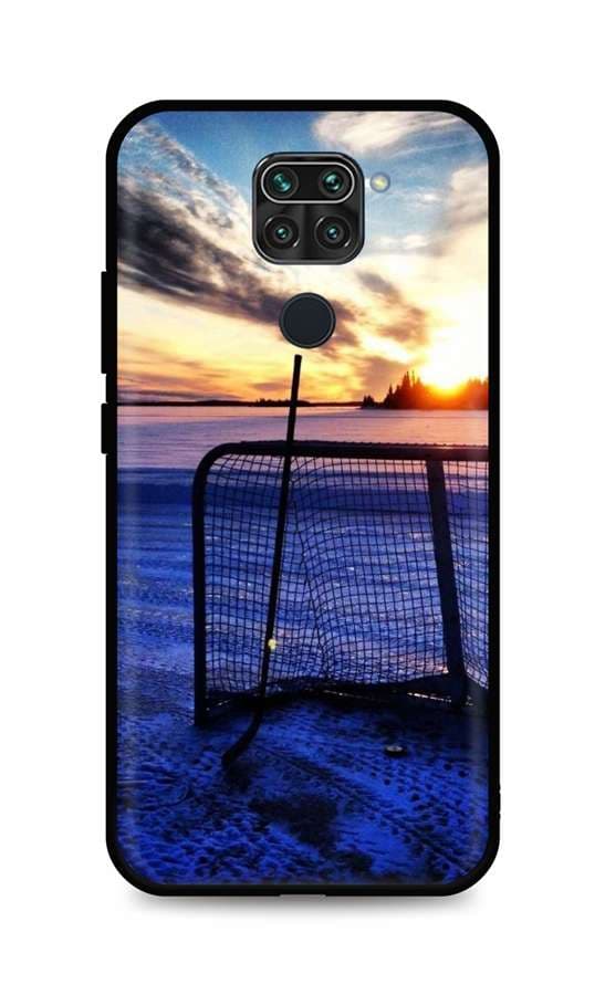 Kryt TopQ Xiaomi Redmi Note 9 silikon Hockey Sunset 51163