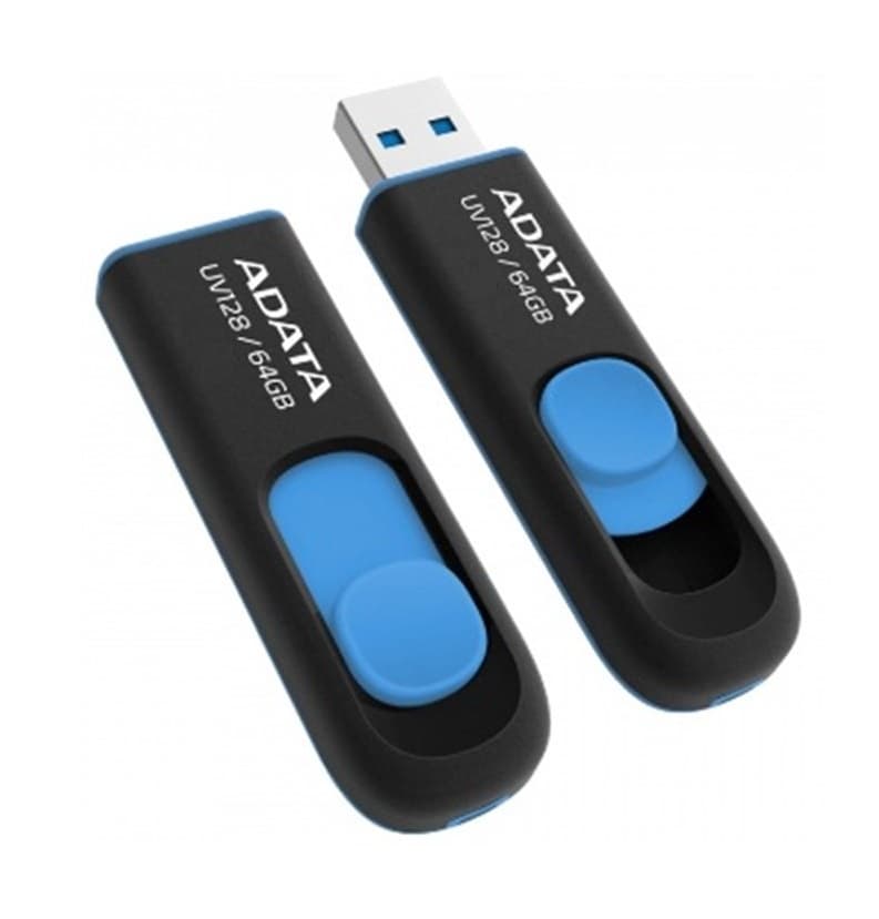 Flash disk ADATA UV128 64GB modrý 51248