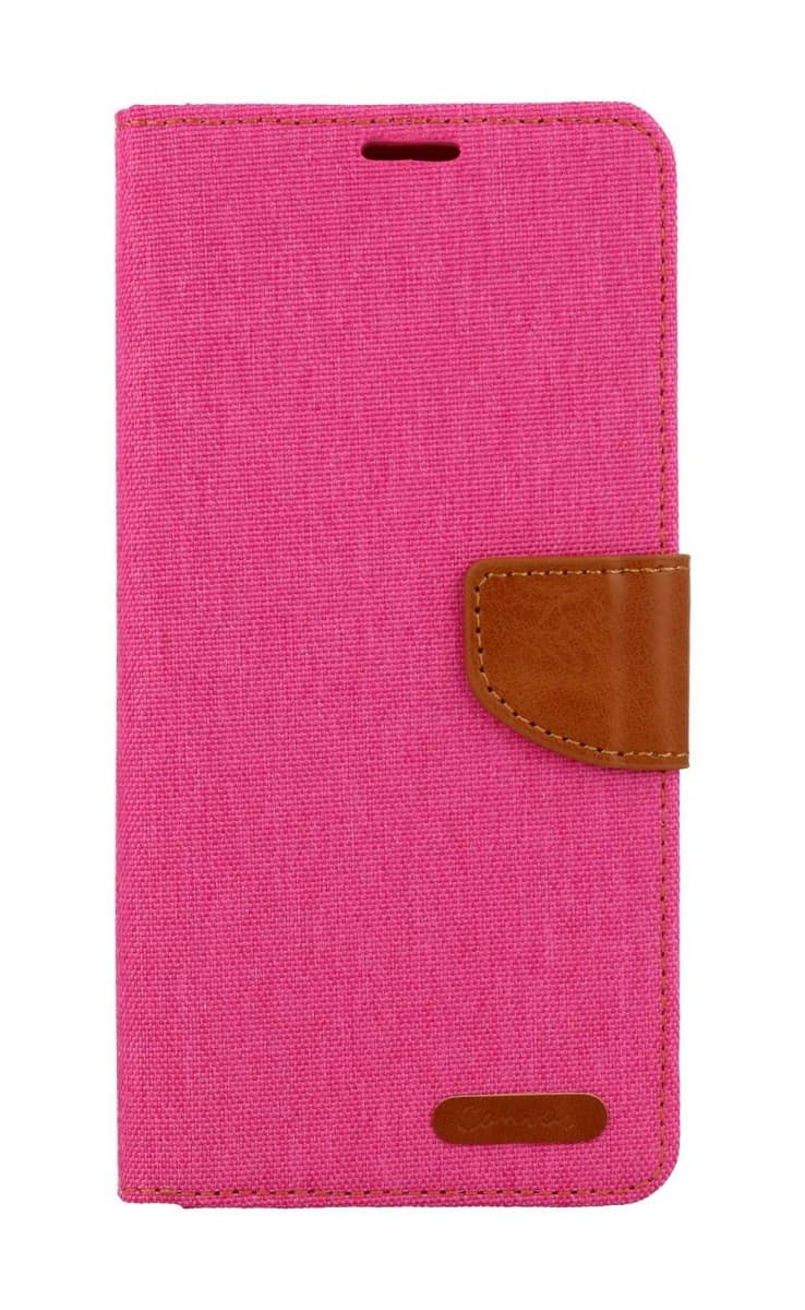 Pouzdro Canvas Xiaomi Redmi 13C knížkové růžové 121364 - náhled 1