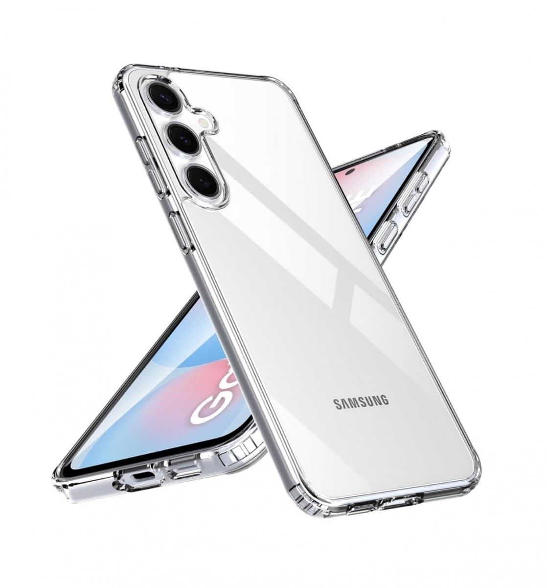 Kryt TopQ Samsung S24 FE průhledný ultratenký 0,5 mm 131375