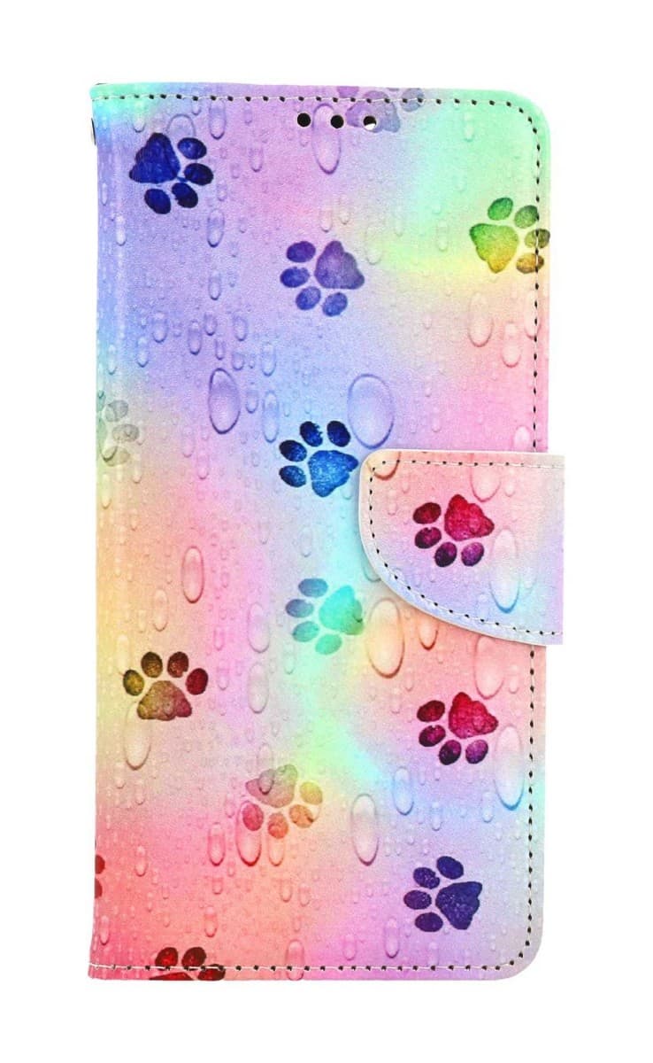 Pouzdro TopQ Xiaomi Redmi Note 13 5G knížkové Tlapky 121389