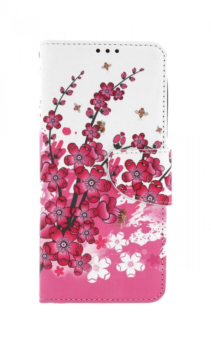 Pouzdro TopQ Realme 9 Pro knížkové Kytičky textil 71437 - náhled 1