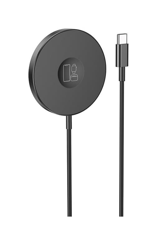 Bezdrátová rychlonabíječka Borofone BQ18 TopQ MagSafe 15W černá 91481 - náhled 1