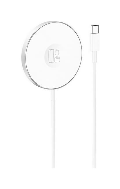 Bezdrátová rychlonabíječka Borofone BQ18 TopQ MagSafe 15W bílá 91485 - náhled 1