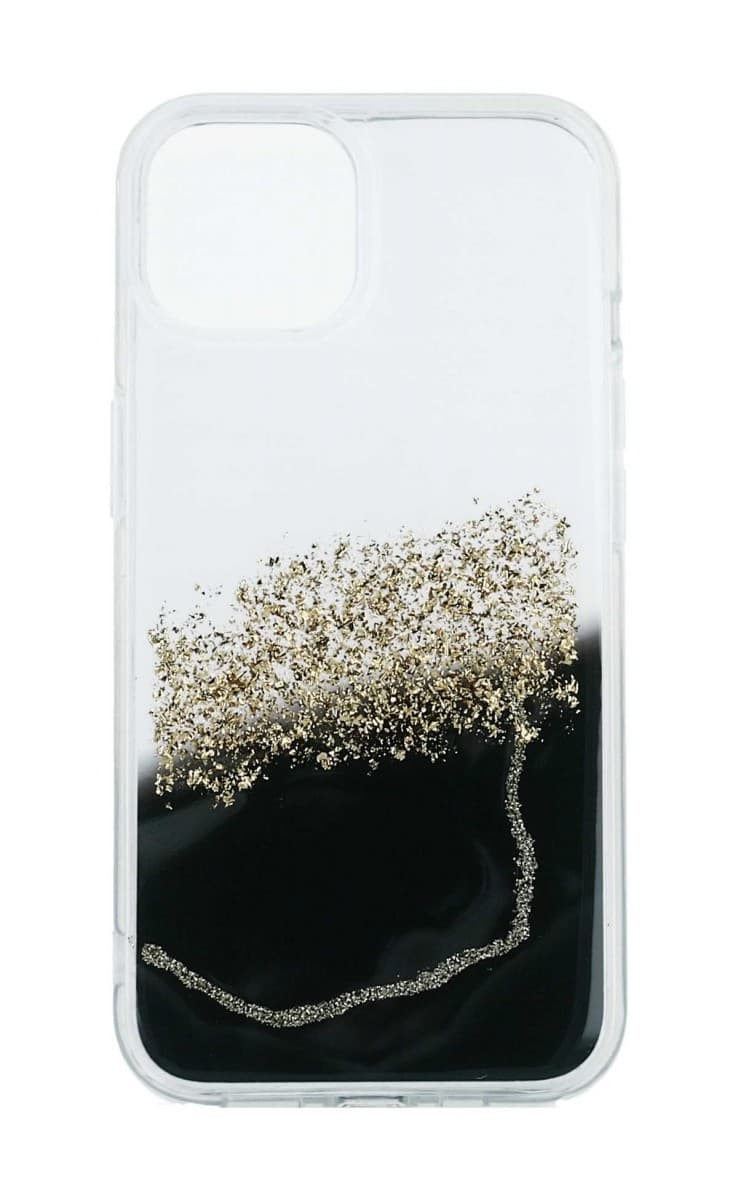 Kryt IDEAR iPhone 13 černo-zlatý 91492