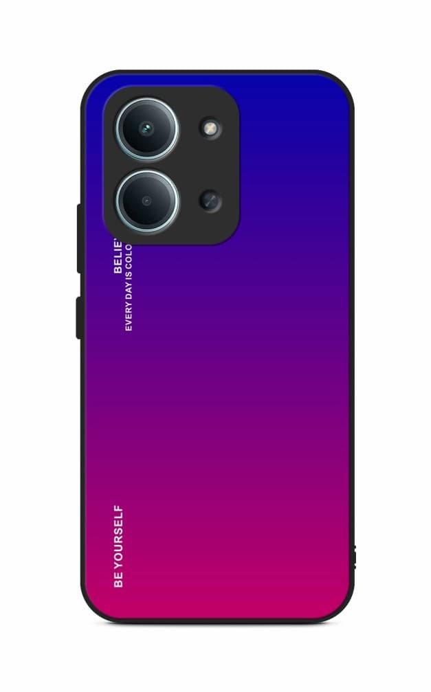 Kryt TopQ LUXURY Xiaomi Redmi 15C pevný duhový fialový 141662