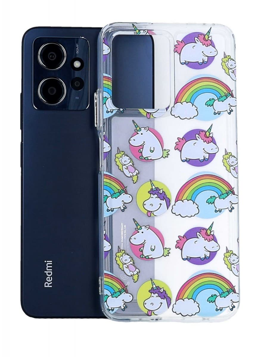 Kryt TopQ Image Xiaomi Redmi Note 12 Image pevný Chunky Unicorns 121667