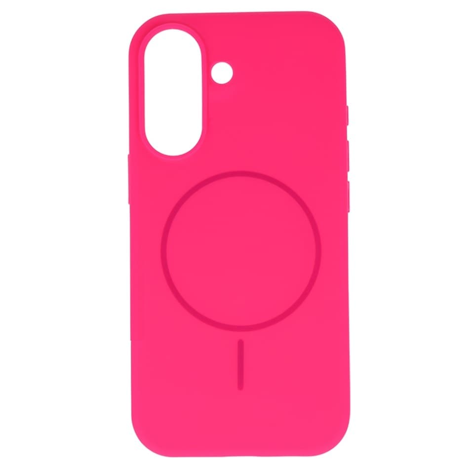 Zadní kryt Magsafe Slim Silicone pro Samsung Galaxy S25 FE pink