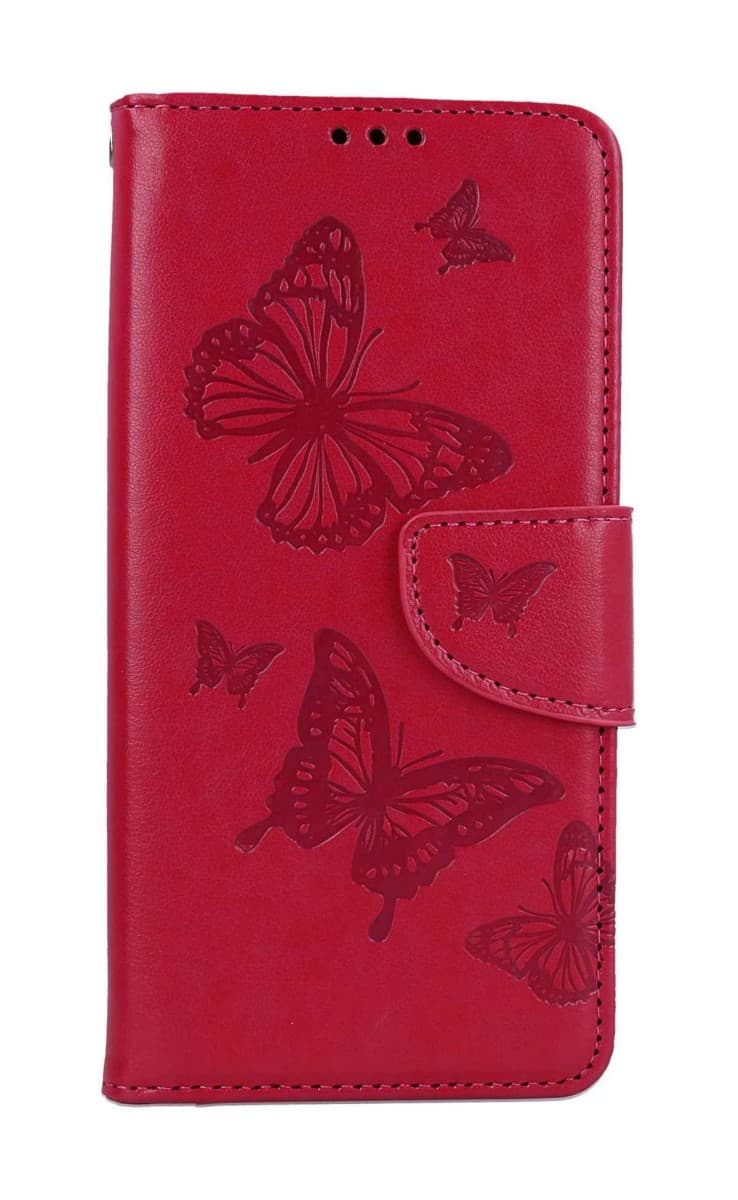 Pouzdro TopQ Samsung A54 5G knížkové Butterfly růžové 111883 - náhled 1