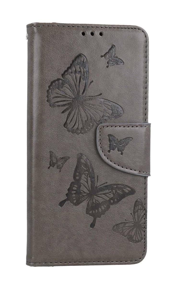 Pouzdro TopQ Samsung A54 5G knížkové Butterfly šedé 111884 - náhled 1