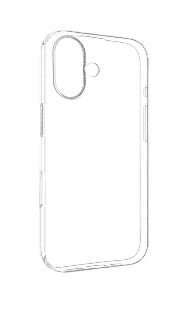 Zadní kryt Ultra Clear pro iPhone 17 Transparent