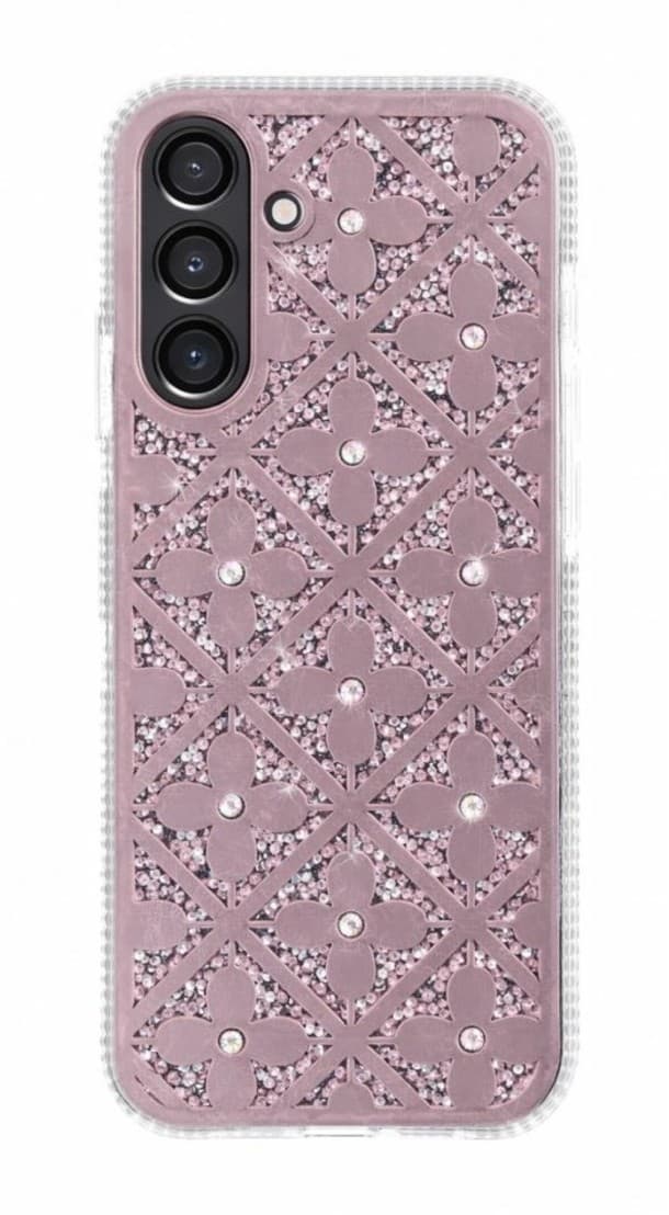 Zadní kryt Flower pro Samsung Galaxy S26 Plus růžový