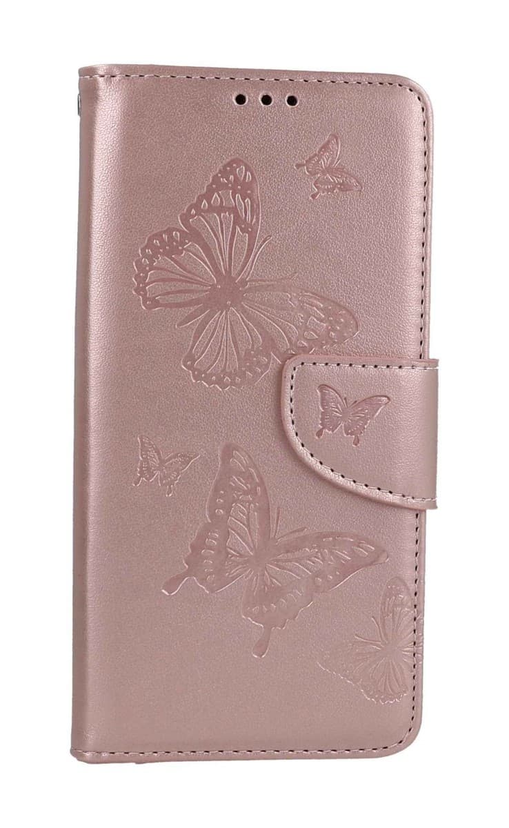 Pouzdro TopQ Samsung A54 5G knížkové Butterfly růžové světlé 111887 - náhled 1