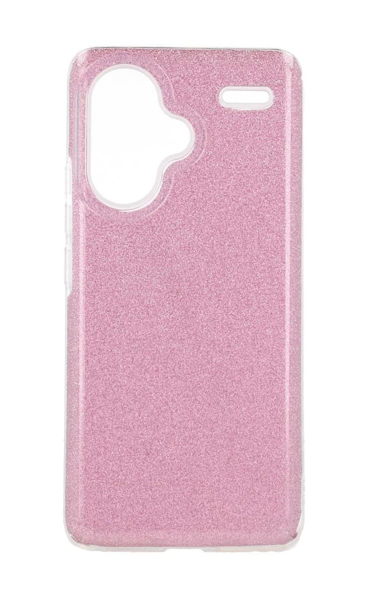Kryt TopQ Xiaomi Redmi Note 13 Pro+ 5G glitter růžový 121945