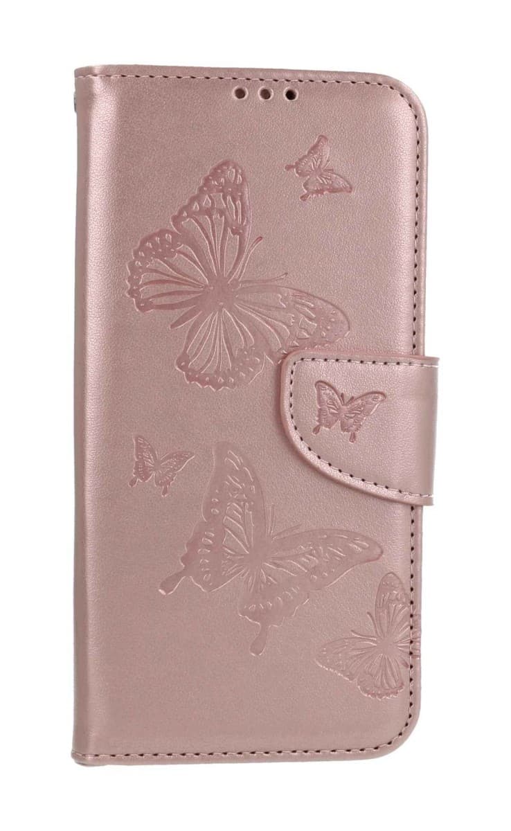 Pouzdro TopQ Samsung A34 knížkové Butterfly růžové světlé 111946 - náhled 1
