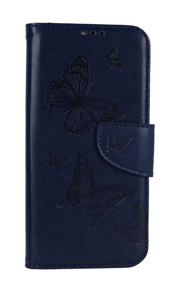 Pouzdro TopQ Samsung A34 knížkové Butterfly modré tmavé 111947 - náhled 1