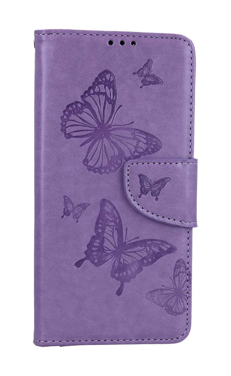 Pouzdro TopQ Xiaomi Redmi Note 12S knížkové Butterfly fialové 111956 - náhled 1