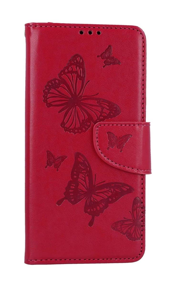 Pouzdro TopQ Xiaomi Redmi Note 12S knížkové Butterfly růžové 111959 - náhled 1