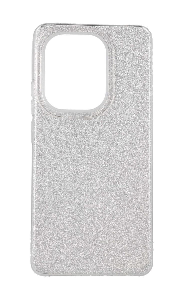 Kryt TopQ Xiaomi Redmi Note 13 Pro glitter stříbrný 121989