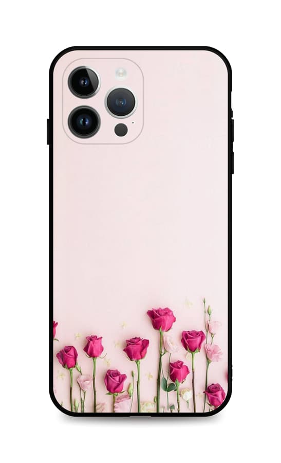 Kryt TopQ iPhone 14 Pro Roses 112040