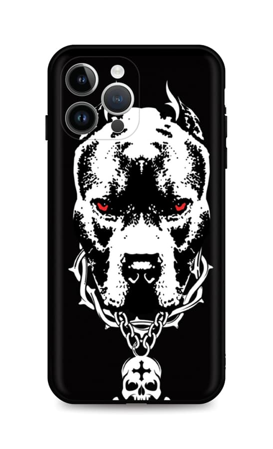 Kryt TopQ iPhone 14 Pro Fighting Dog 112042