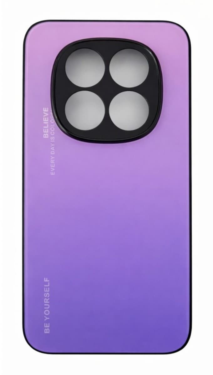 Kryt TopQ LUXURY Xiaomi Redmi Note 15 Pro 5G pevný duhový růžový 172094